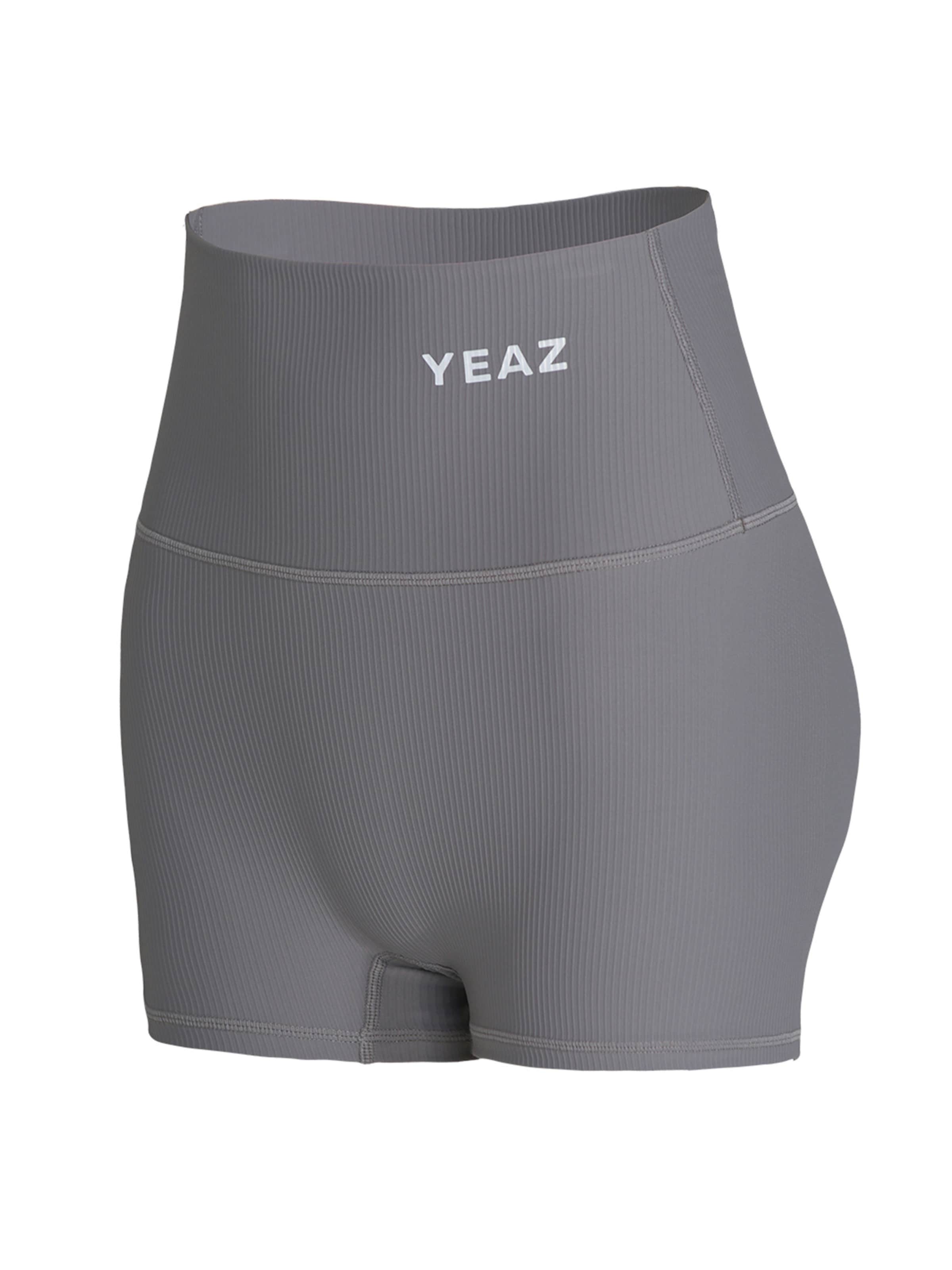 Skinny Pantalon de sport 'Club Level' YEAZ en gris : devant