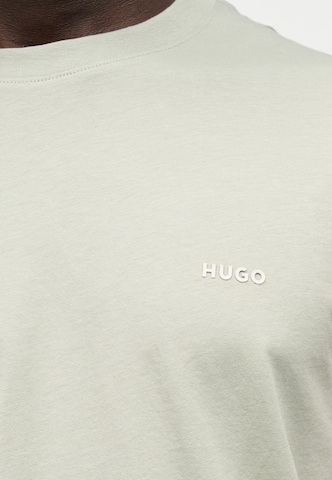 HUGO Футболка 'Dero' в Зеленый