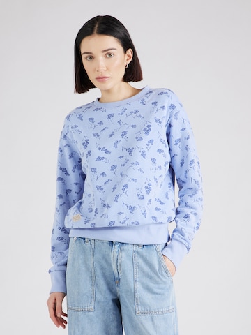 Ragwear Sweatshirt 'HEIKKE' in Blue: front