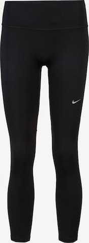 NIKE Skinny Sporthose 'Tempo' in Schwarz: Vorderseite