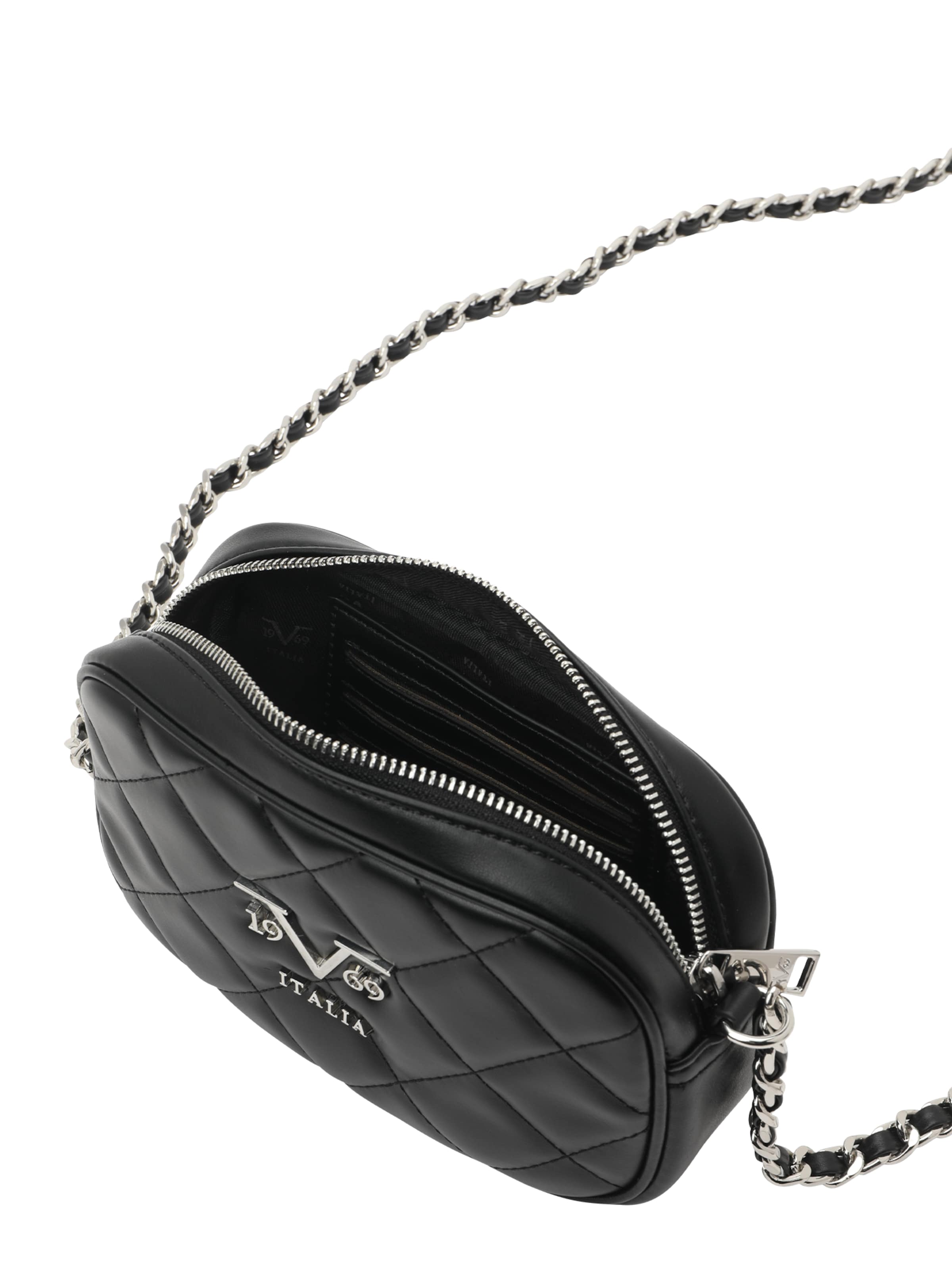 19V69 ITALIA Taška cez rameno 'VIVI' - Čierna