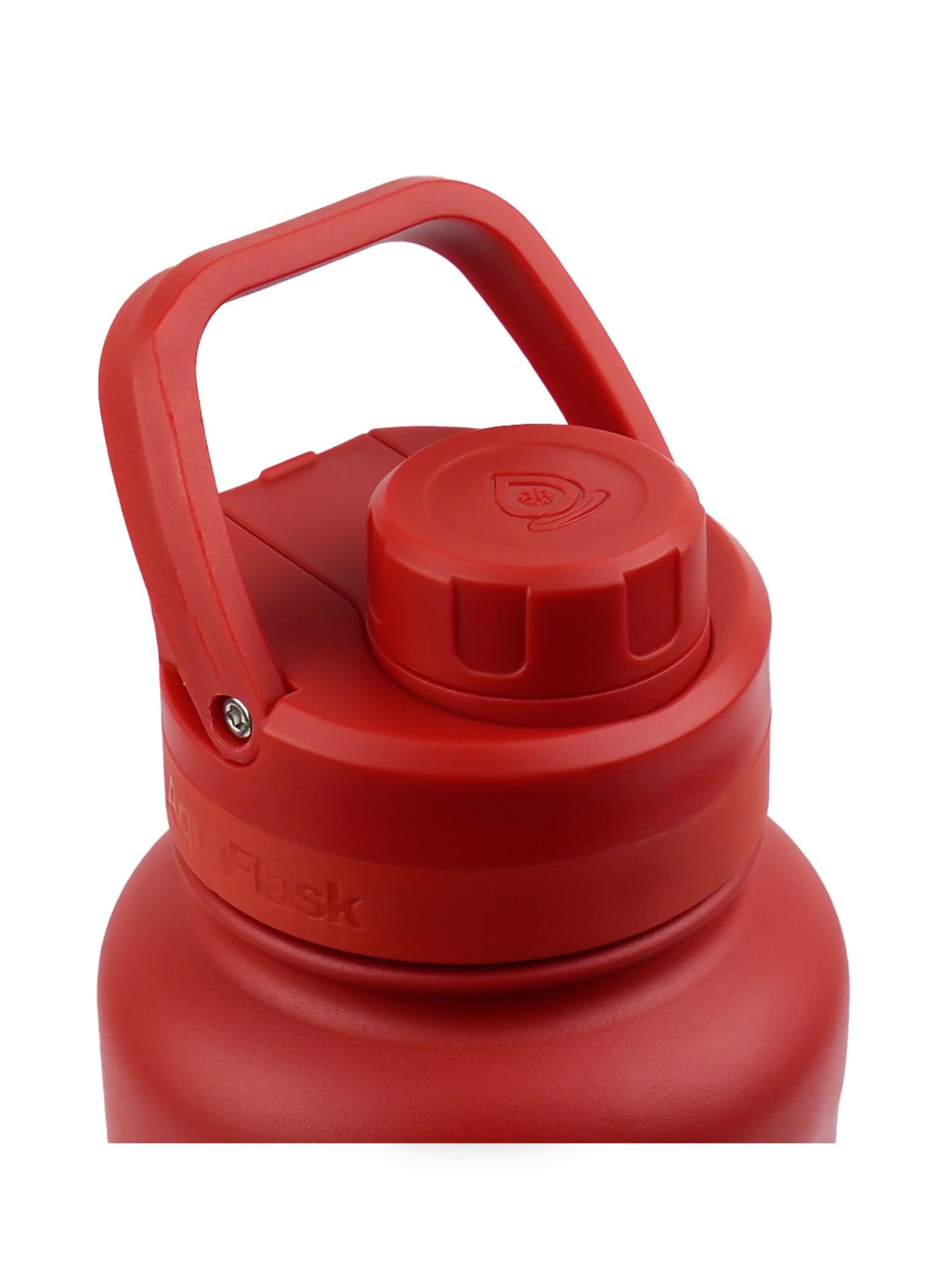 AquaFlask Láhev na vodu 'AquaFlask Termoláhev REGULAR+ 1,18l' – červená