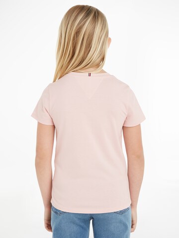 Regular Tricou 'Essential' de la TOMMY HILFIGER pe roz