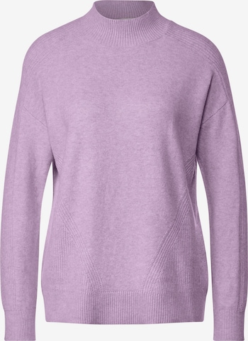 STREET ONE Sweater in Purple: front