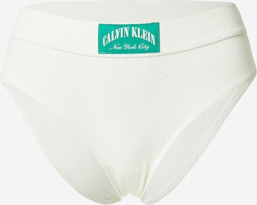 Calvin Klein UnderwearSlip - bijela boja: prednji dio