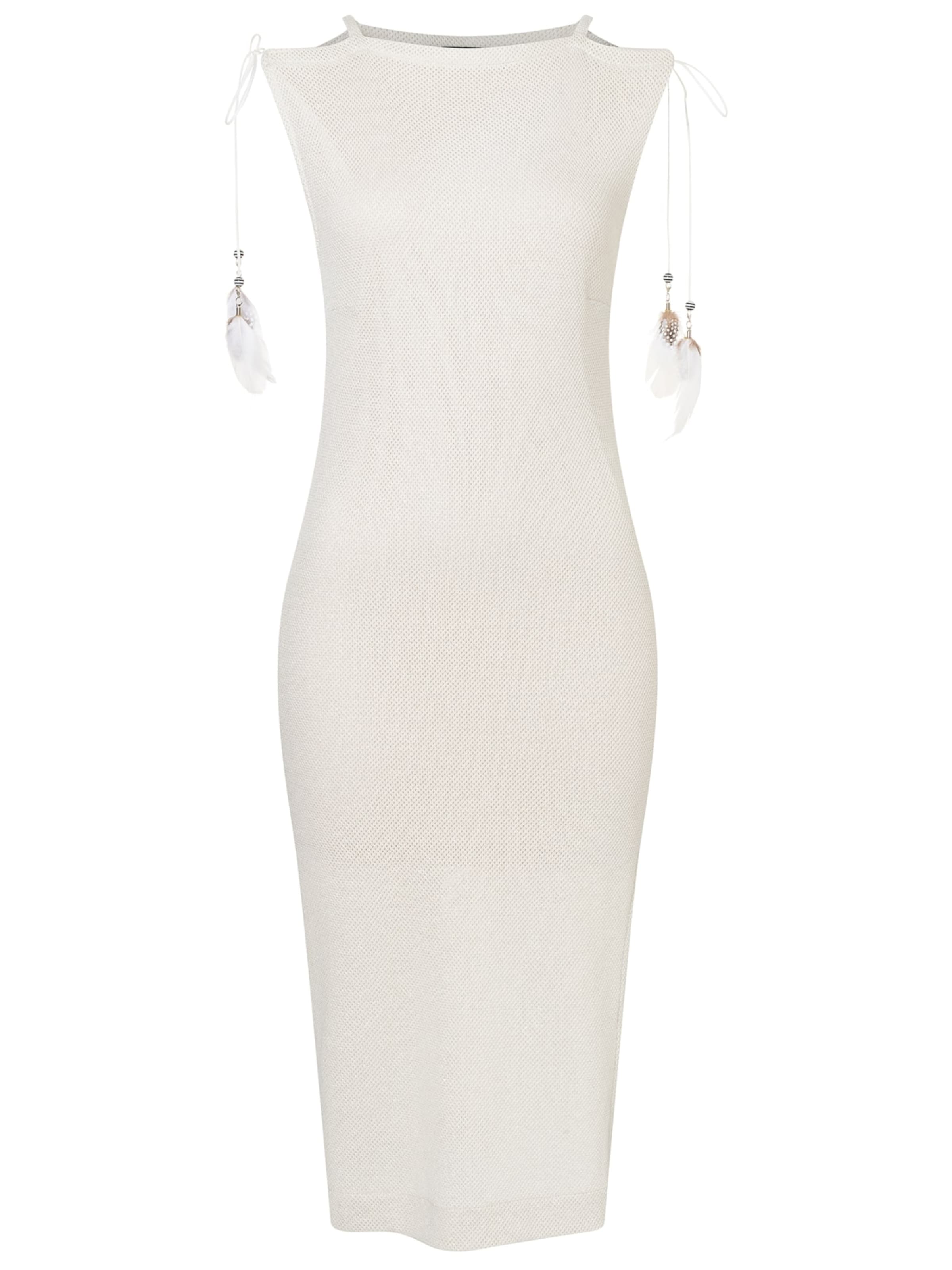 Robe 'Danie' Ana Alcazar en blanc : devant