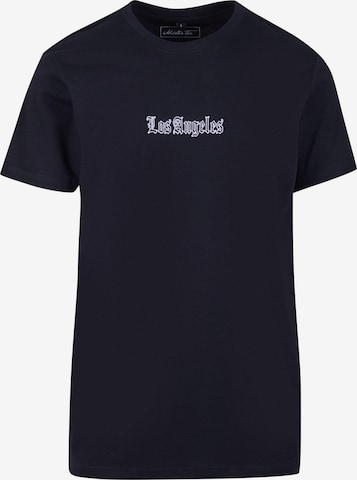 Maglietta 'Los Angeles EMB' di Mister Tee in nero: frontale