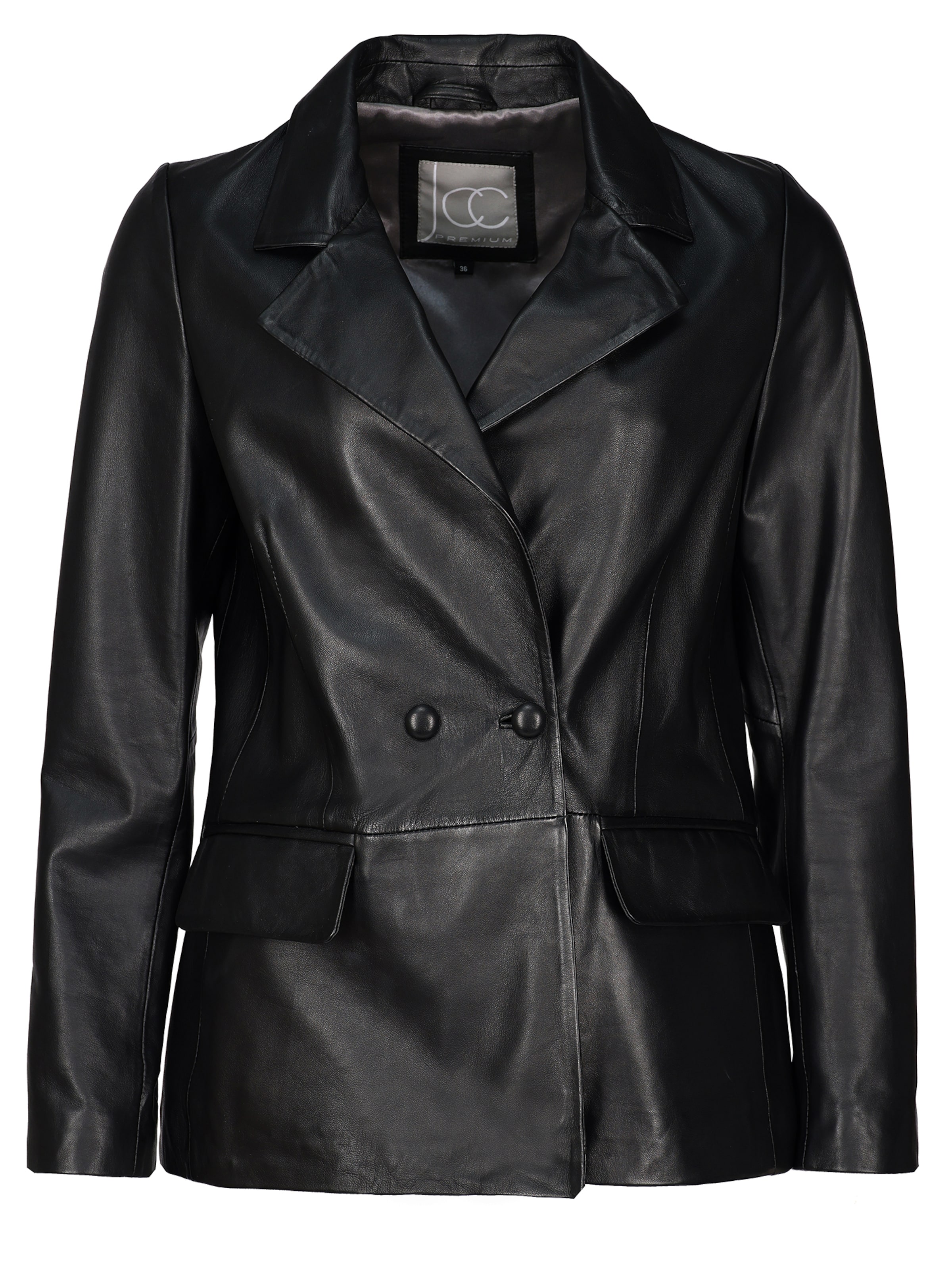 JCC Between-season jacket in Black: front