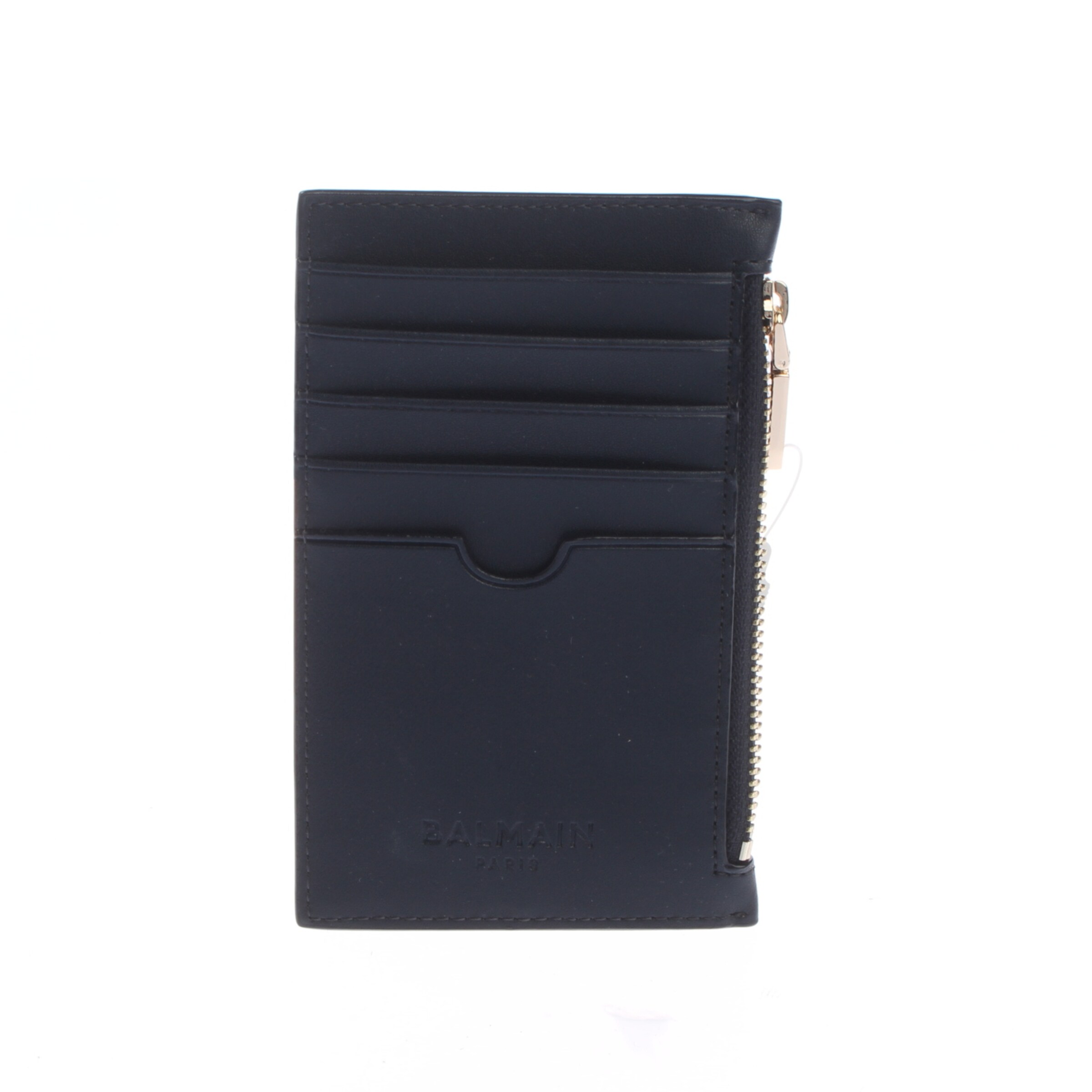 Balmain Small Leather Goods in One size in Blue: front