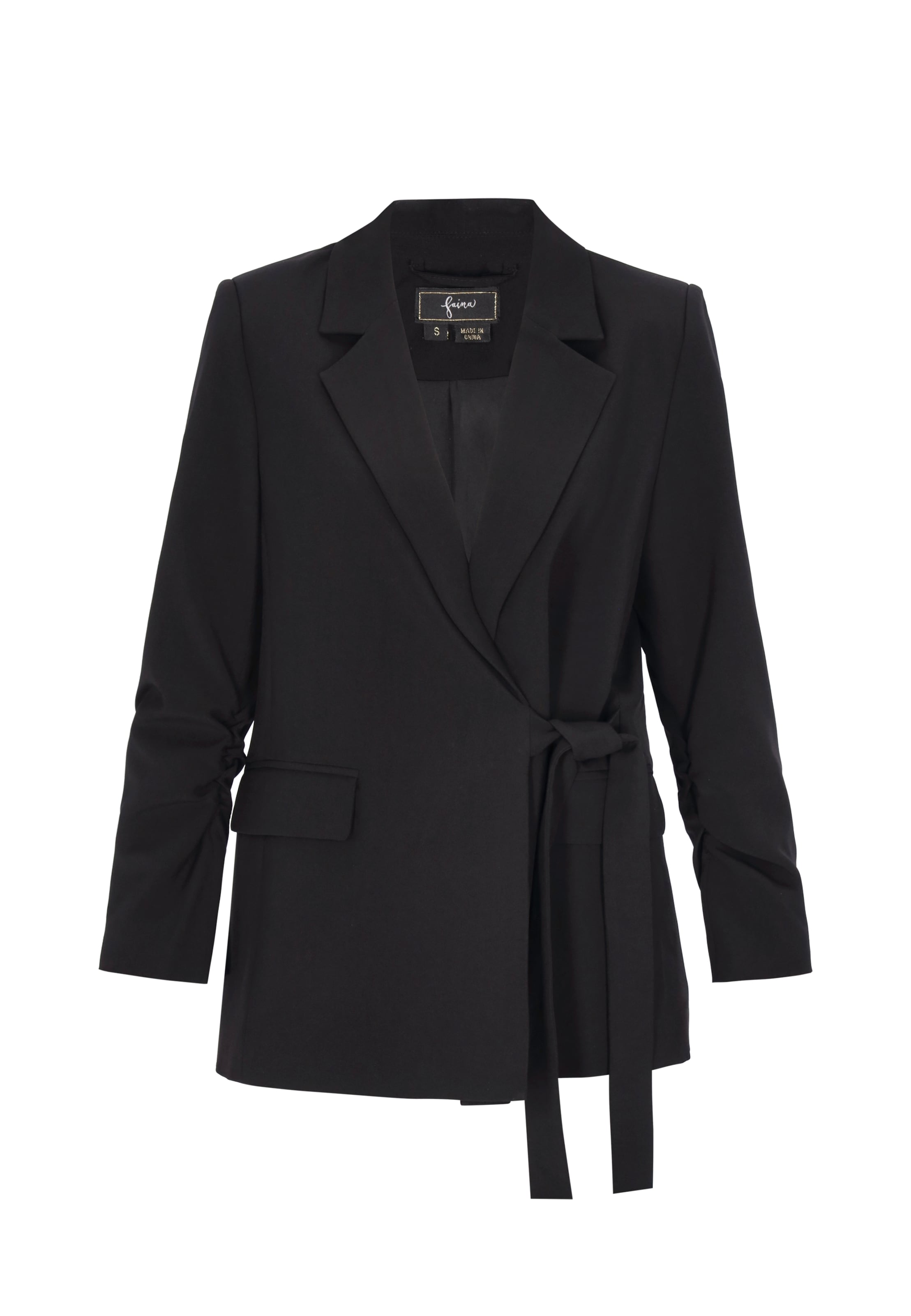 Blazer faina en noir : devant
