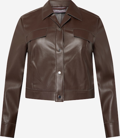 SAMOON Prehodna jakna | temno rjava barva, Prikaz izdelka