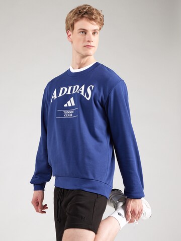 Sweat de sport 'Heritage' ADIDAS PERFORMANCE en bleu : devant