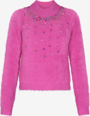 faina Sveter - Ružová: predná strana