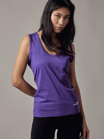 T-shirt 'Canotta Spalla Larga' OWN Off With Nature en violet : devant