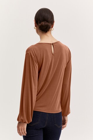 b.young Shirt 'PERL' in Brown