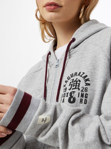 Superdry Sweatjacke in Grau