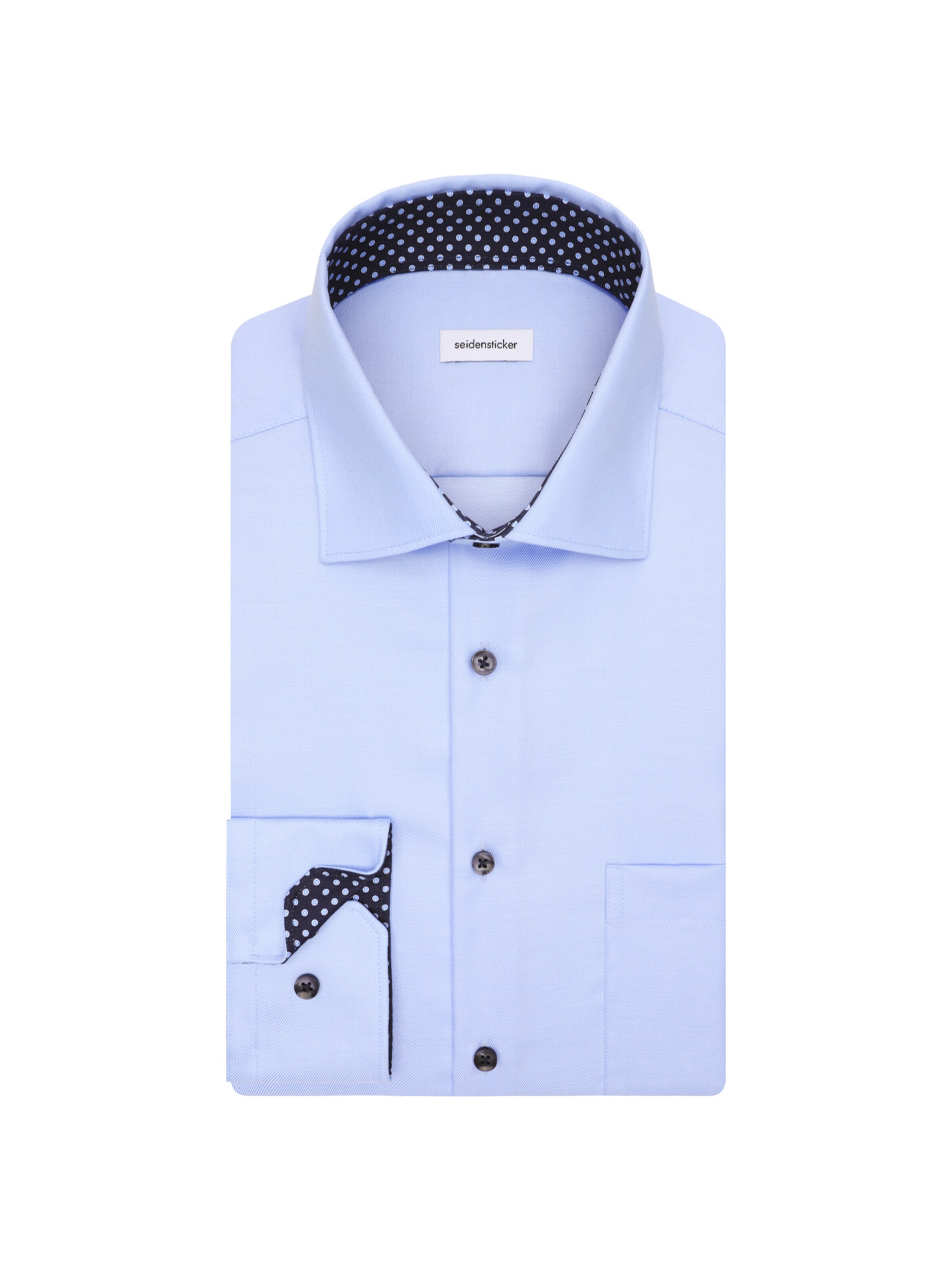 SEIDENSTICKER Comfort fit Business shirt 'SMART ESSENTIALS' in Blue