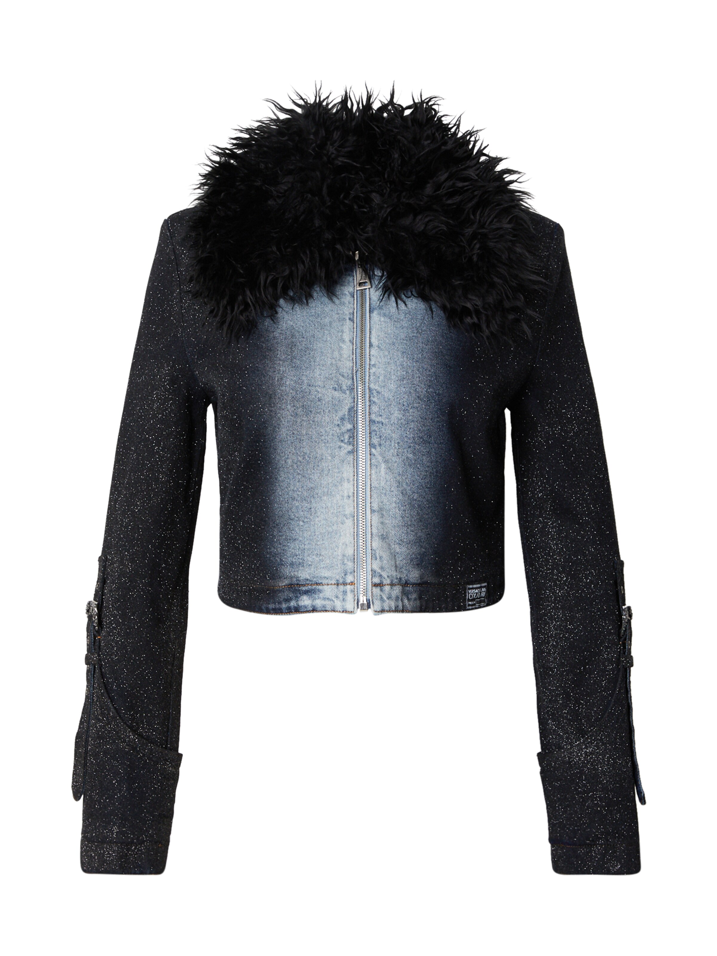 Giacca di mezza stagione di Versace Jeans Couture in blu: frontale