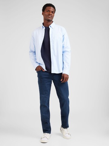 JACK & JONES Tapered Jeans 'JJIMIKE JJORIGINAL' in Blau