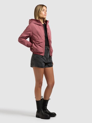 khujo Kurtka przejściowa w kolorze różowy