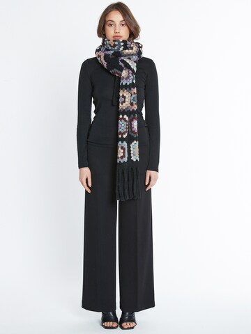 Ana Alcazar Scarf 'Sabata' in Black