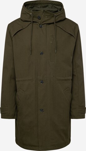 Parka di mezza stagione di ESPRIT in verde: frontale