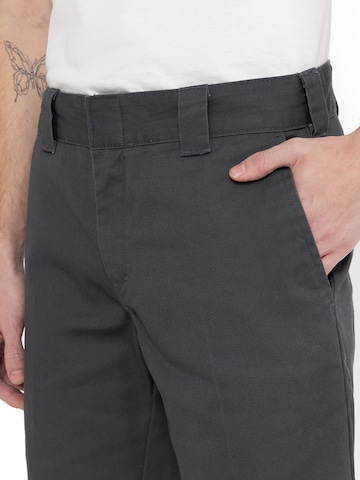 DICKIES Slim fit Pleated Pants in Grey