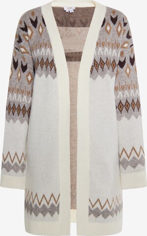 usha FESTIVAL Knit Cardigan 'Rakata' in Beige: front