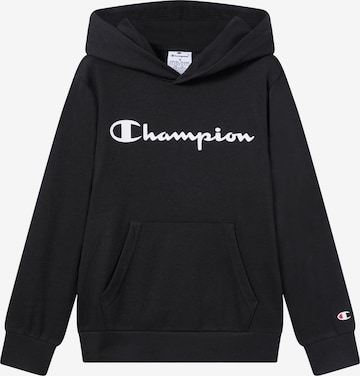 Champion Authentic Athletic Apparel Sweatshirt in Black: front