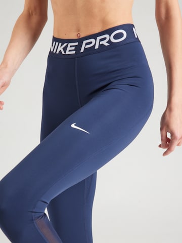 Skinny Pantaloni sport 'Pro' de la NIKE pe albastru