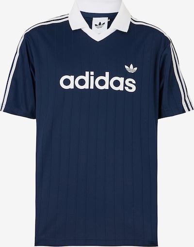 ADIDAS ORIGINALS Camisa em XS em navy / branco, Vista do artigo