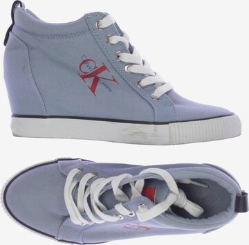 Calvin Klein Jeans Sneakers & Trainers in 38 in Blue: front