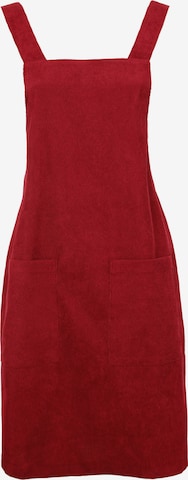 Awesome Apparel Jurk in Rood: voorkant
