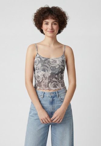 MYMO - Top 'Young Fashion Collection' em cinzento: frente