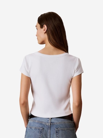 Maglietta di Calvin Klein Jeans in bianco