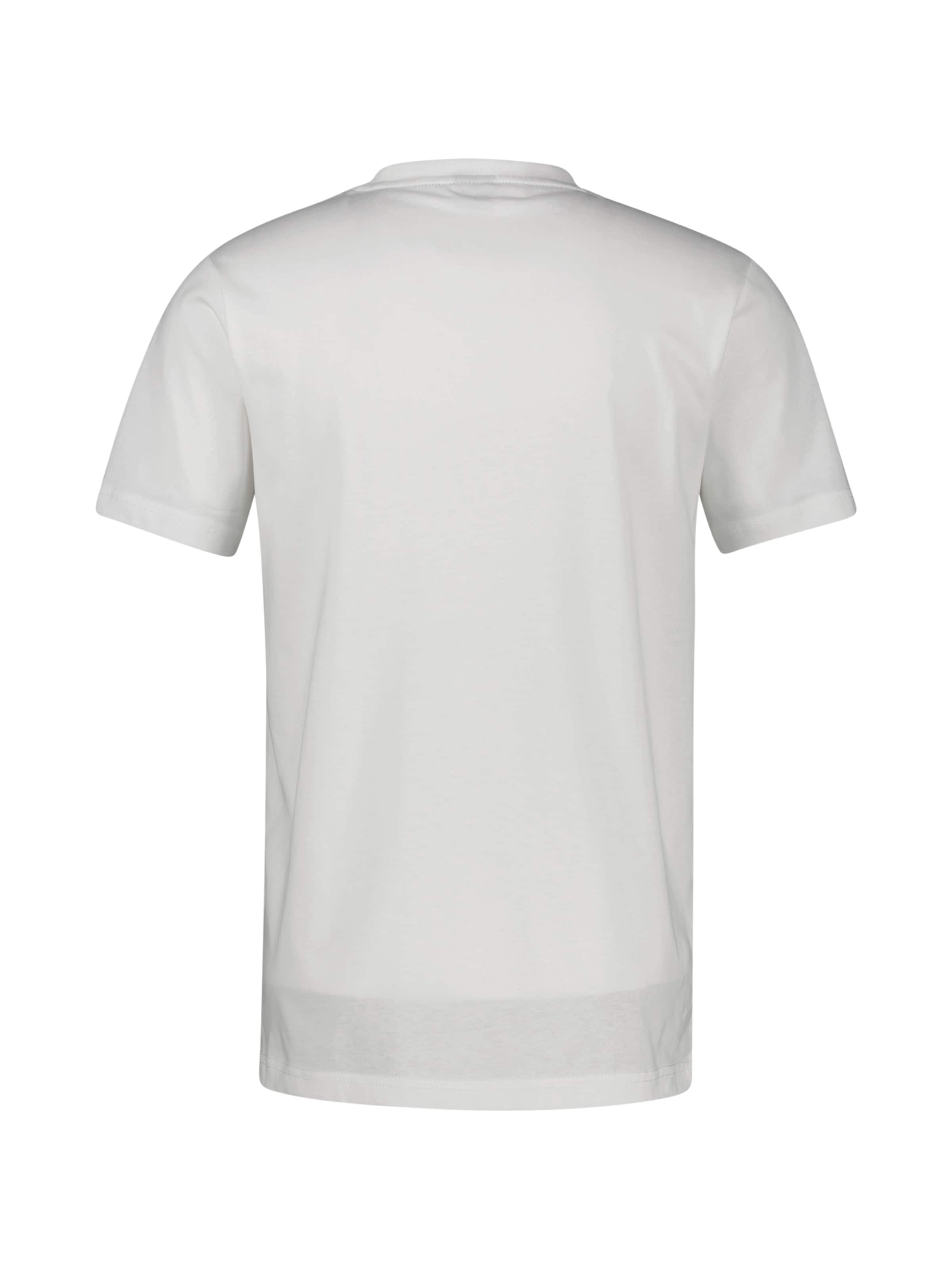 LERROS Baumwoll T-Shirt mit Motiv-Print und bequemem Rundkragen in Grau