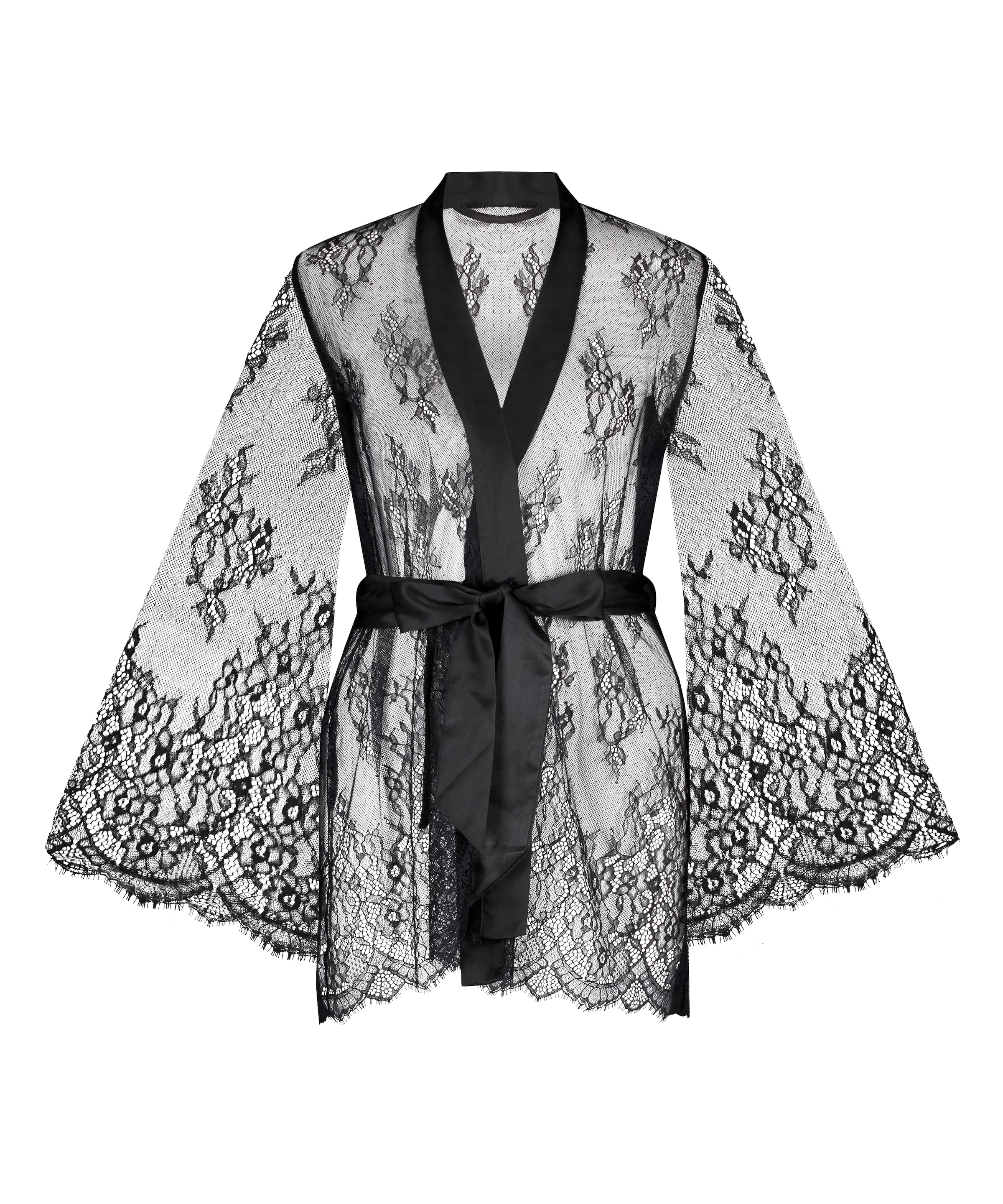 Hunkemöller - Bata para casa en negro: frente