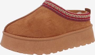 Ital-Design Snowboots in Beige: Vorderseite