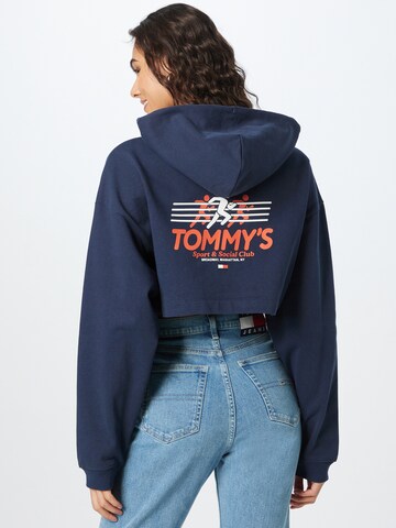 Felpa di Tommy Jeans in blu: frontale