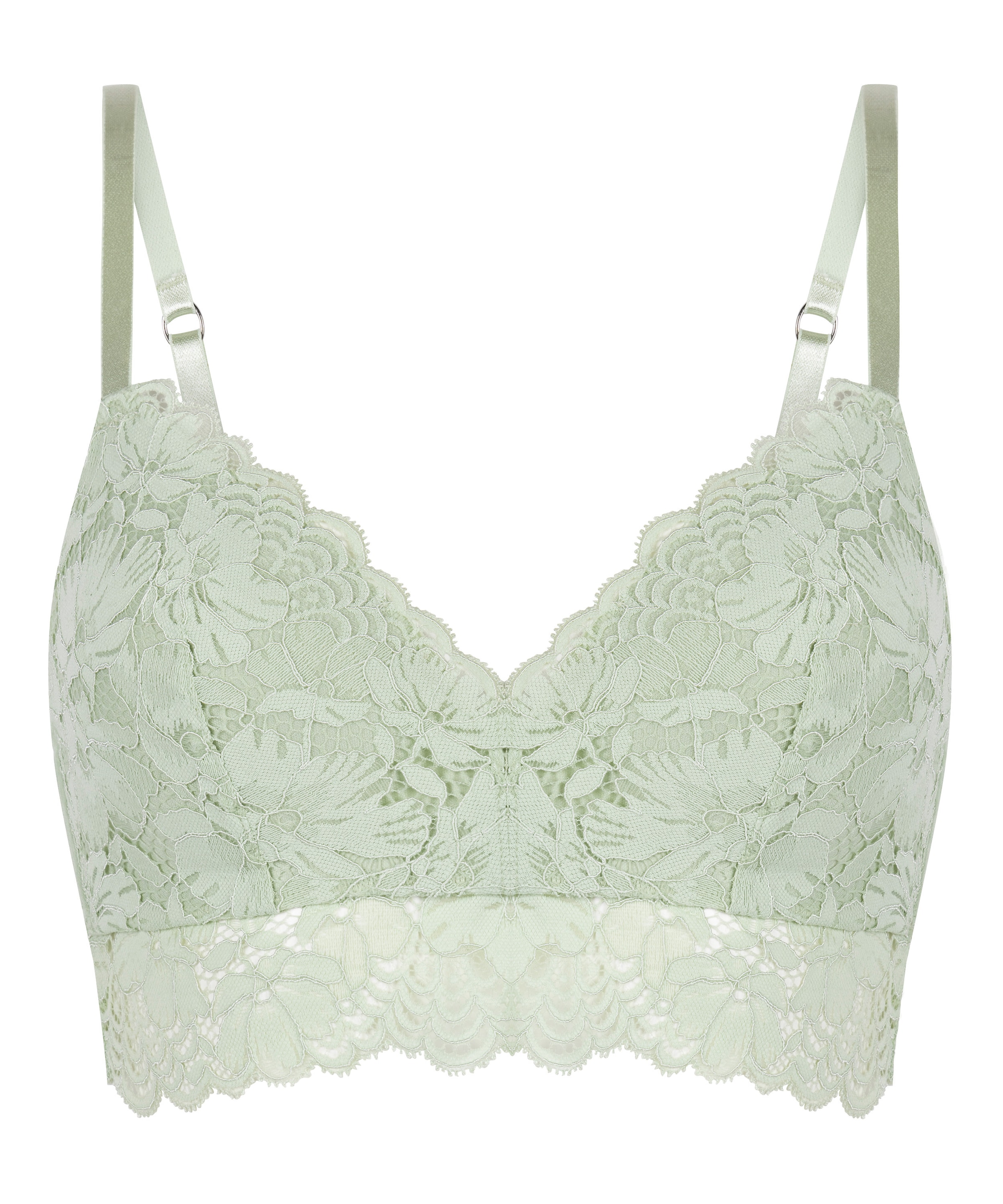 Hunkemöller Bustier BH 'Andrea' in Groen: voorkant