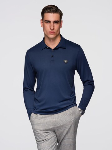Ombre Shirt '0139' in Blauw: voorkant