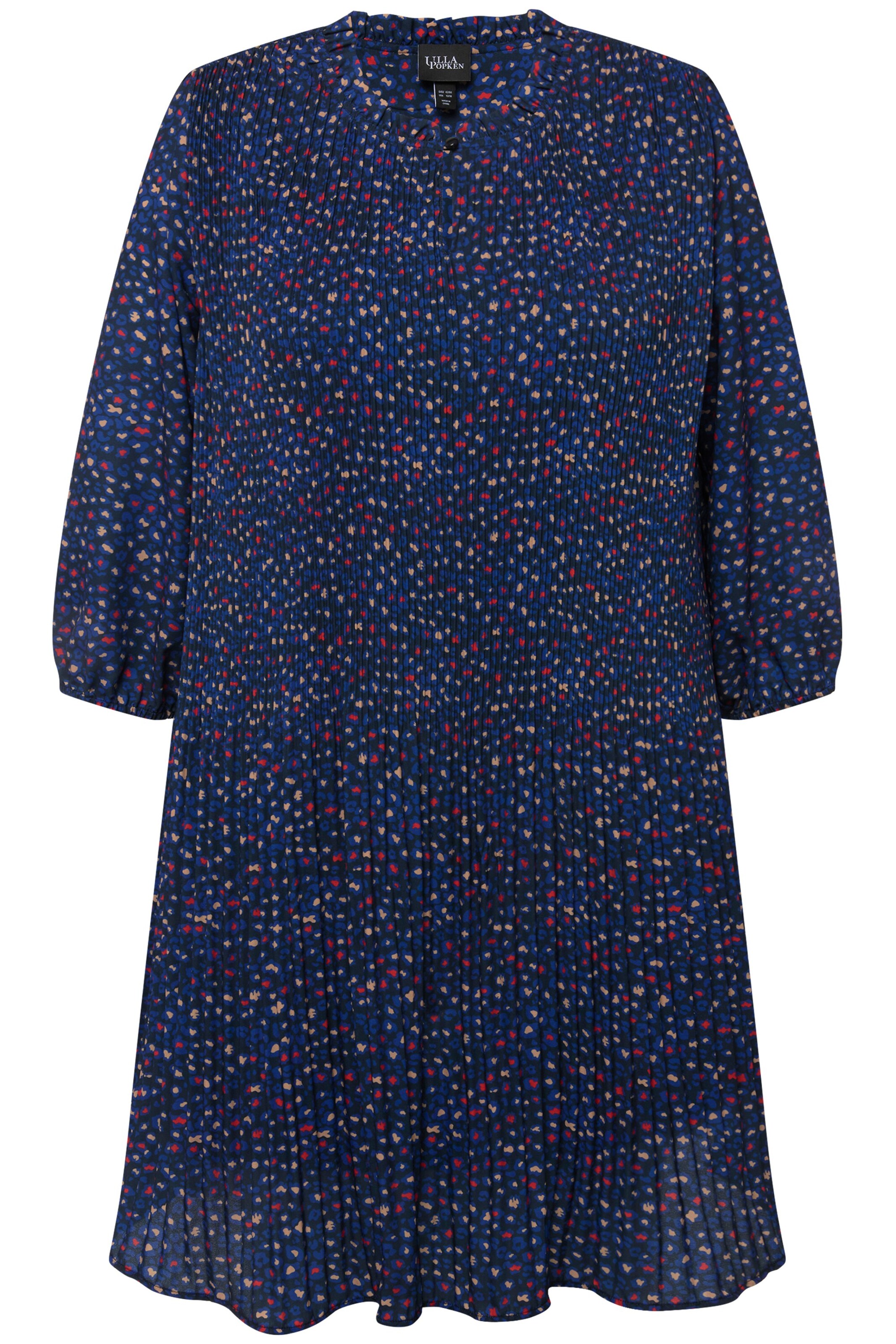 Ulla Popken Jurk in Blauw: voorkant