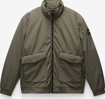 NAPAPIJRI Välikausitakki 'A-Giovi' värissä vihreä: etupuoli