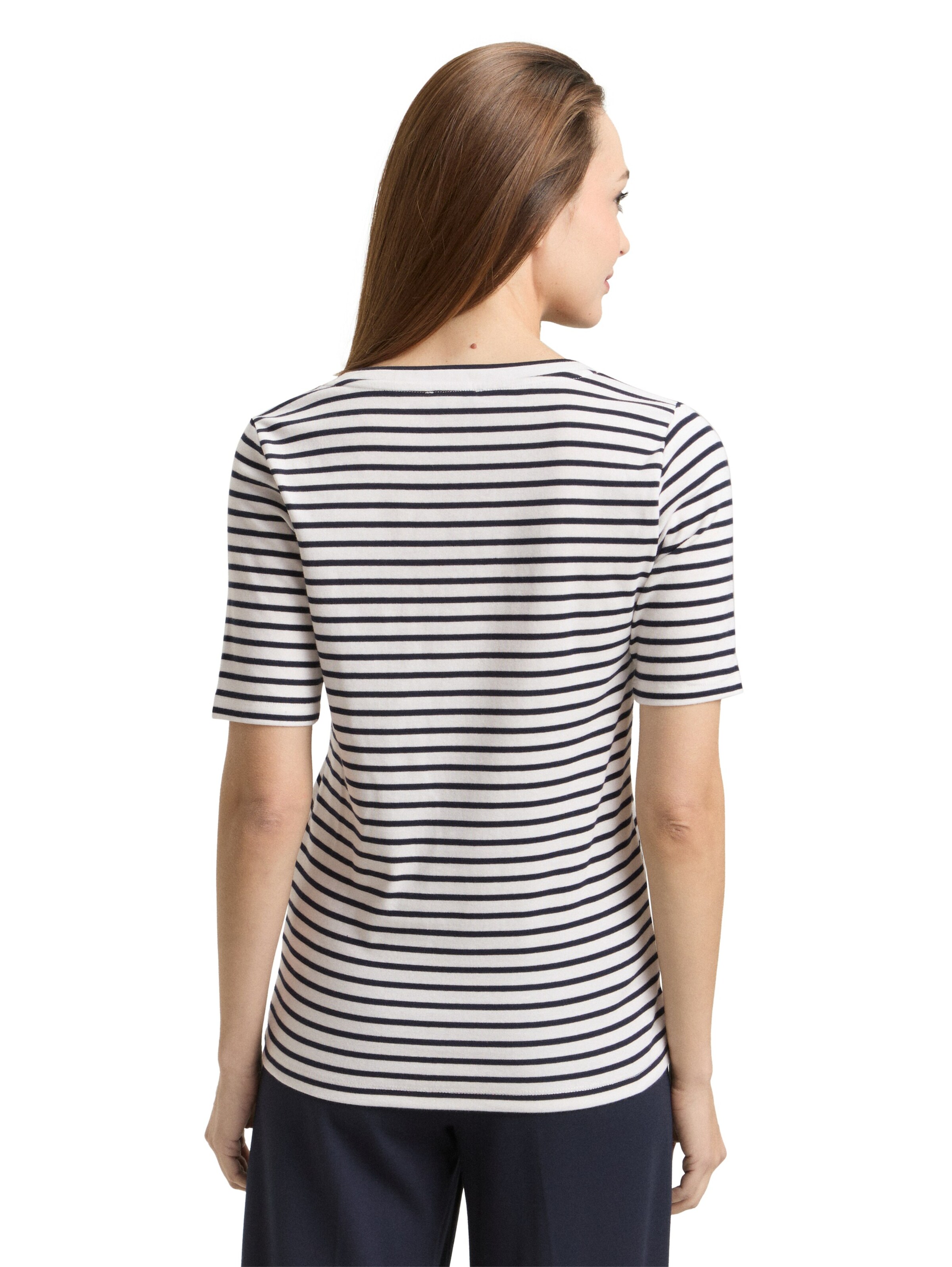 TOM TAILOR T-Shirt in Schwarz