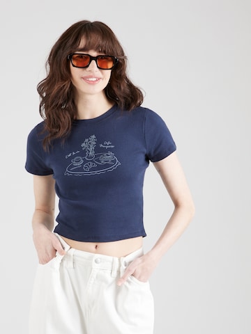 HOLLISTER T-shirt 'AMALFI' i blå: framsida