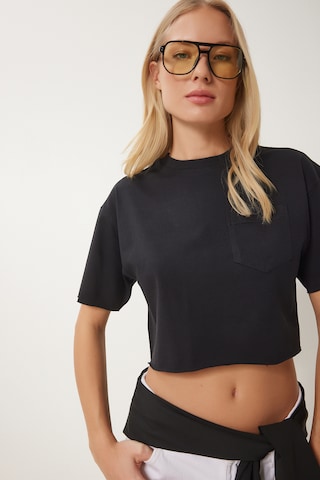 T-shirt Happiness İstanbul en noir