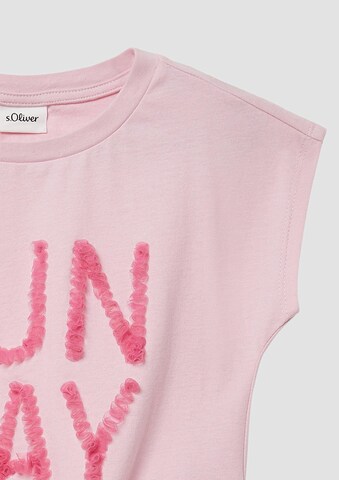 s.Oliver T-Shirt in Pink