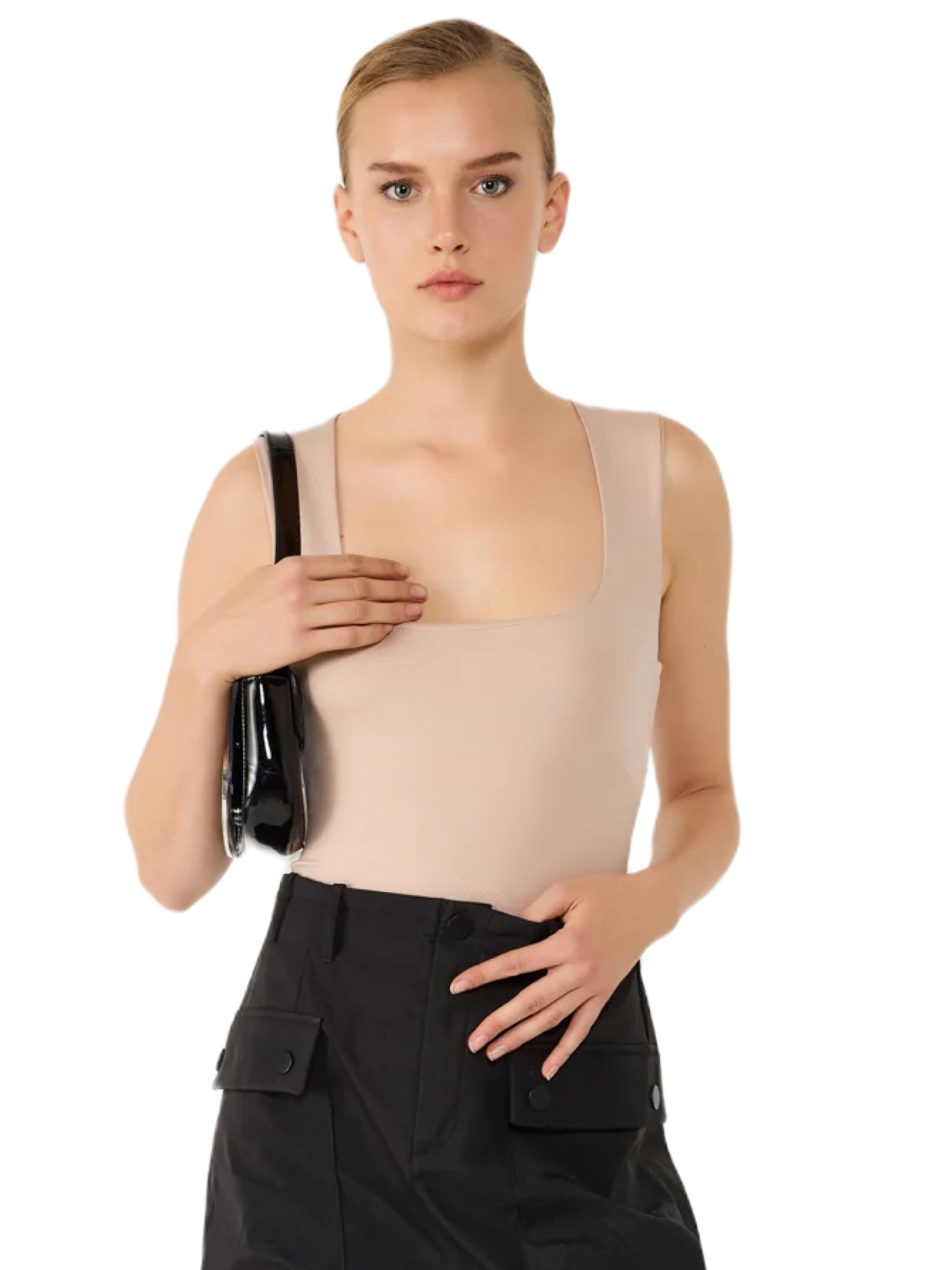 No Matter What Blusenbody "Körper" in Beige