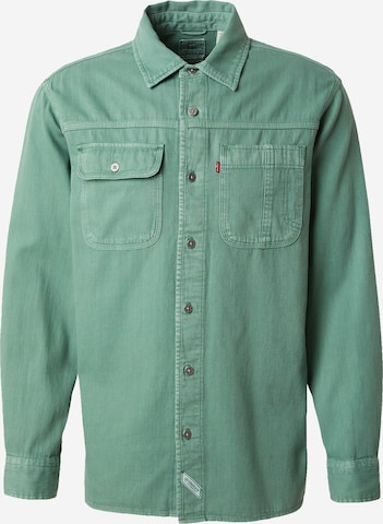 LEVI'S ® Regular fit Button Up Shirt in Green: front