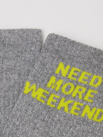 CALZEDONIA Socks in Grey